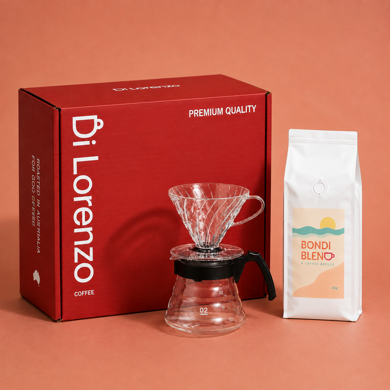 Father’s Day Gift Set | V60 + Bondi Coffee 1kg