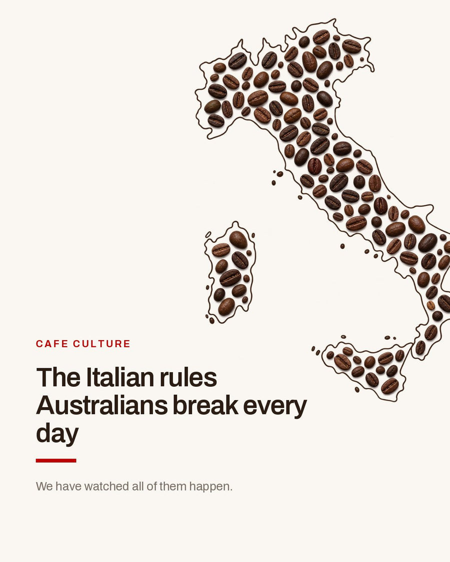 The Italian coffee rules Australians break every day
