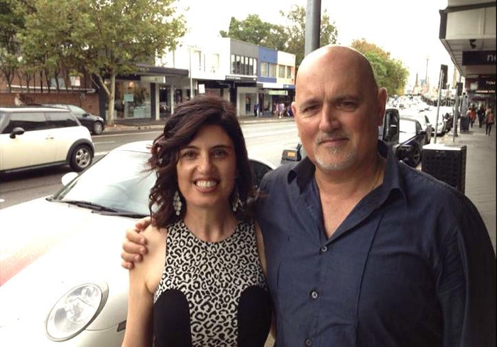 Aldo Cozzi and his wife Mina Di Lorenzo in Sydney