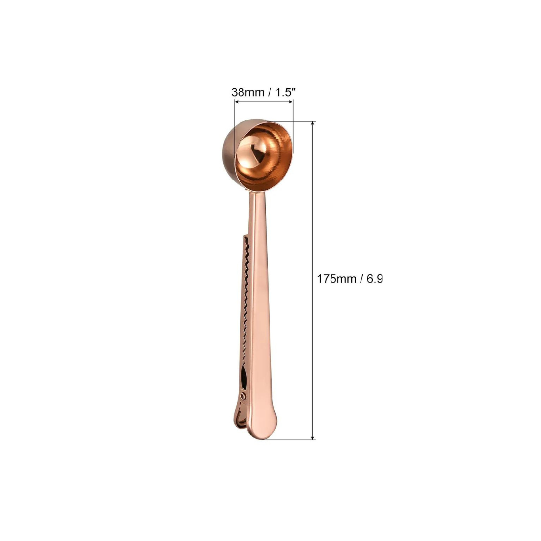 500g Premium Coffee, Whole Beans or Ground + Stainless Steel Scoop Clip