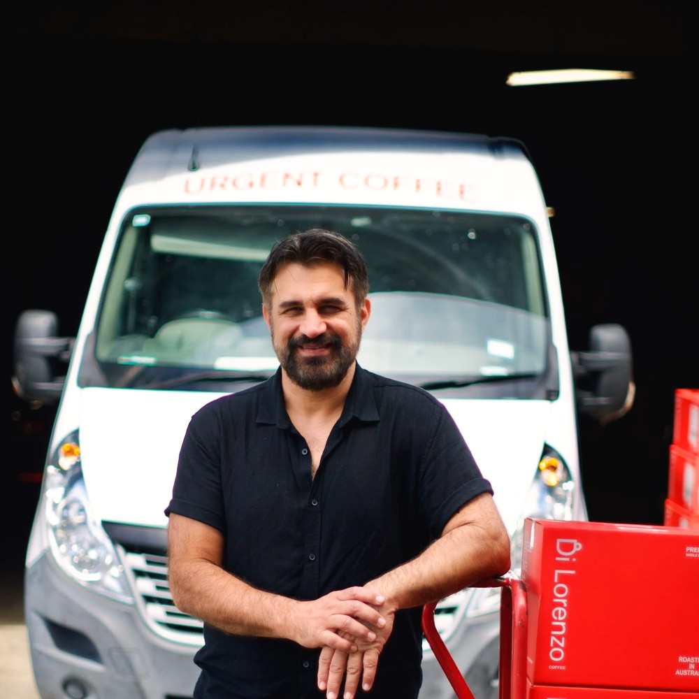 Adriano, Distribution and despatch manager at Di Lorenzo Coffee
